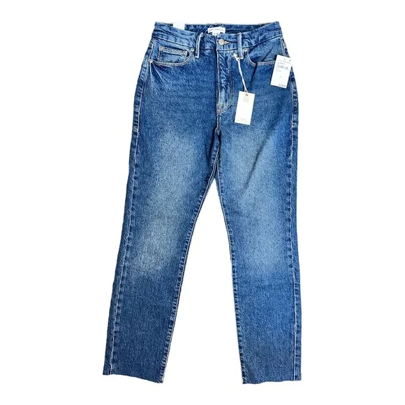 Good American Good Classic Jeans High Rise Size 6/28 - Picture 2 of 8